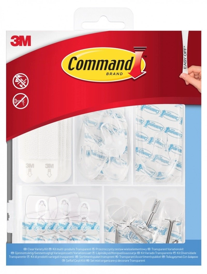Staples Zestaw haczyków i rzepów COMMAND™