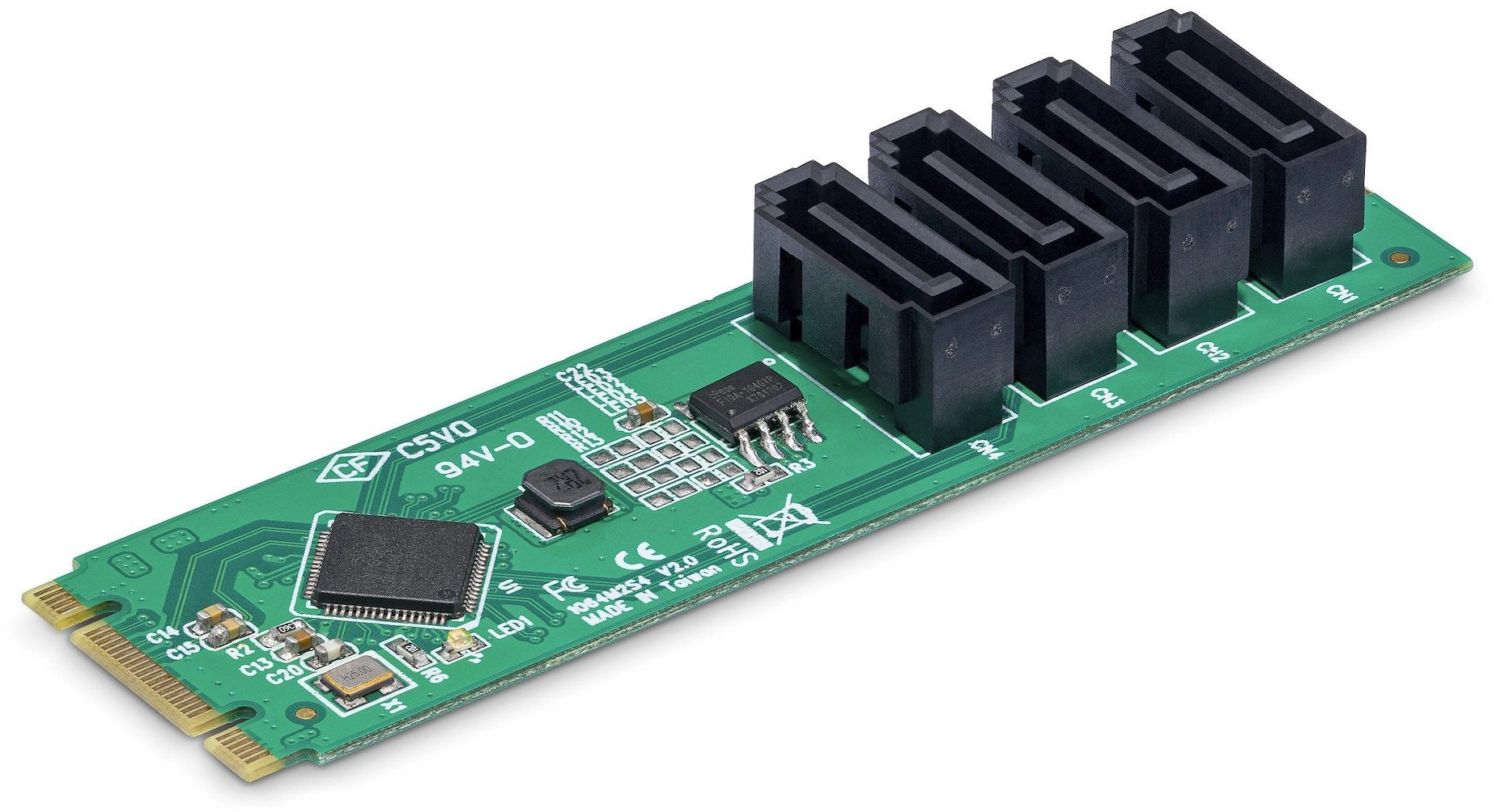 StarTech.com 4-Port M.2 to