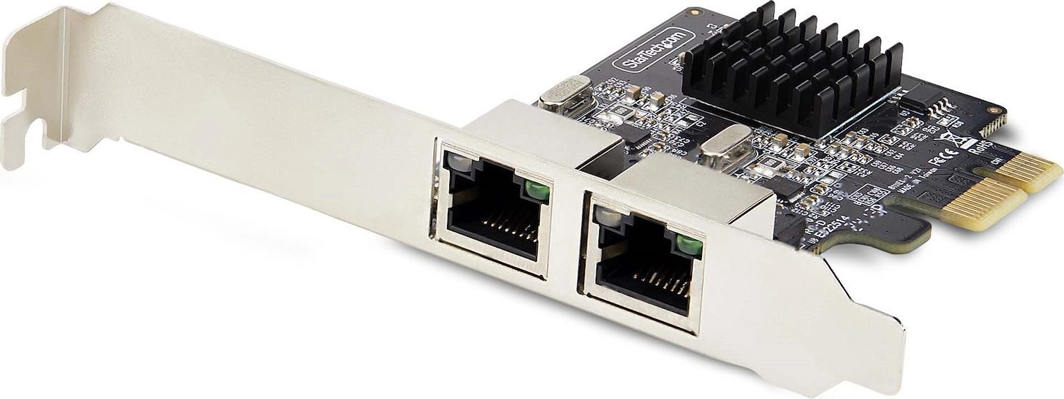 StarTech.com 2-Port Gigabit PCIe Network