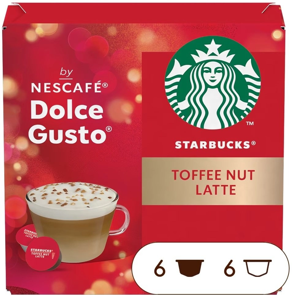 Starbucks Nescafe Dolce Gusto Toffee Nut