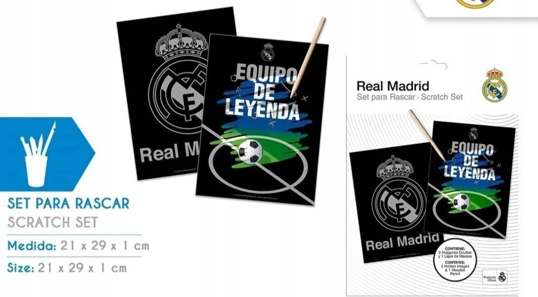 Starpak *****Real Madrid scratch set 92896
