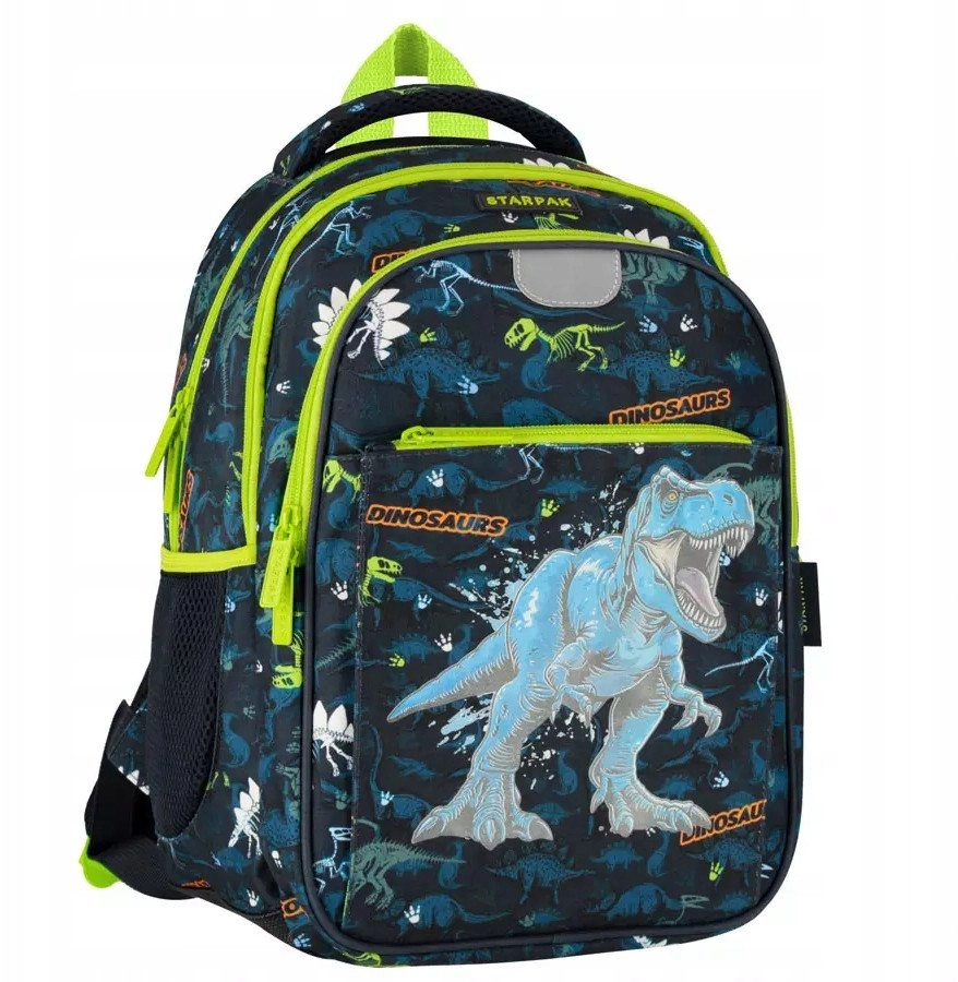 PLECAK SZKOLNY DINO SWIEC W CIEM