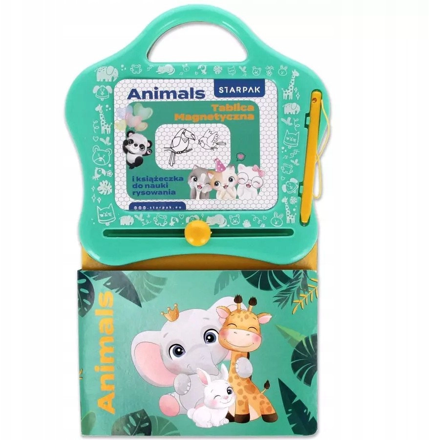 MAGNET BOARD KSIAZ LEARNING DRAWINGS ANIMALS