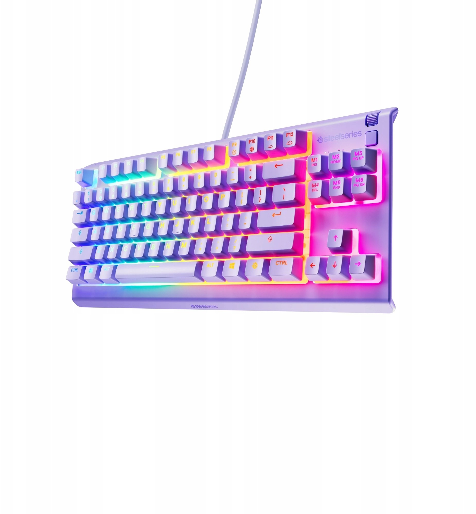 KEYBOARD STEELSERIES APEX3 TKL LAVENDER 477530
