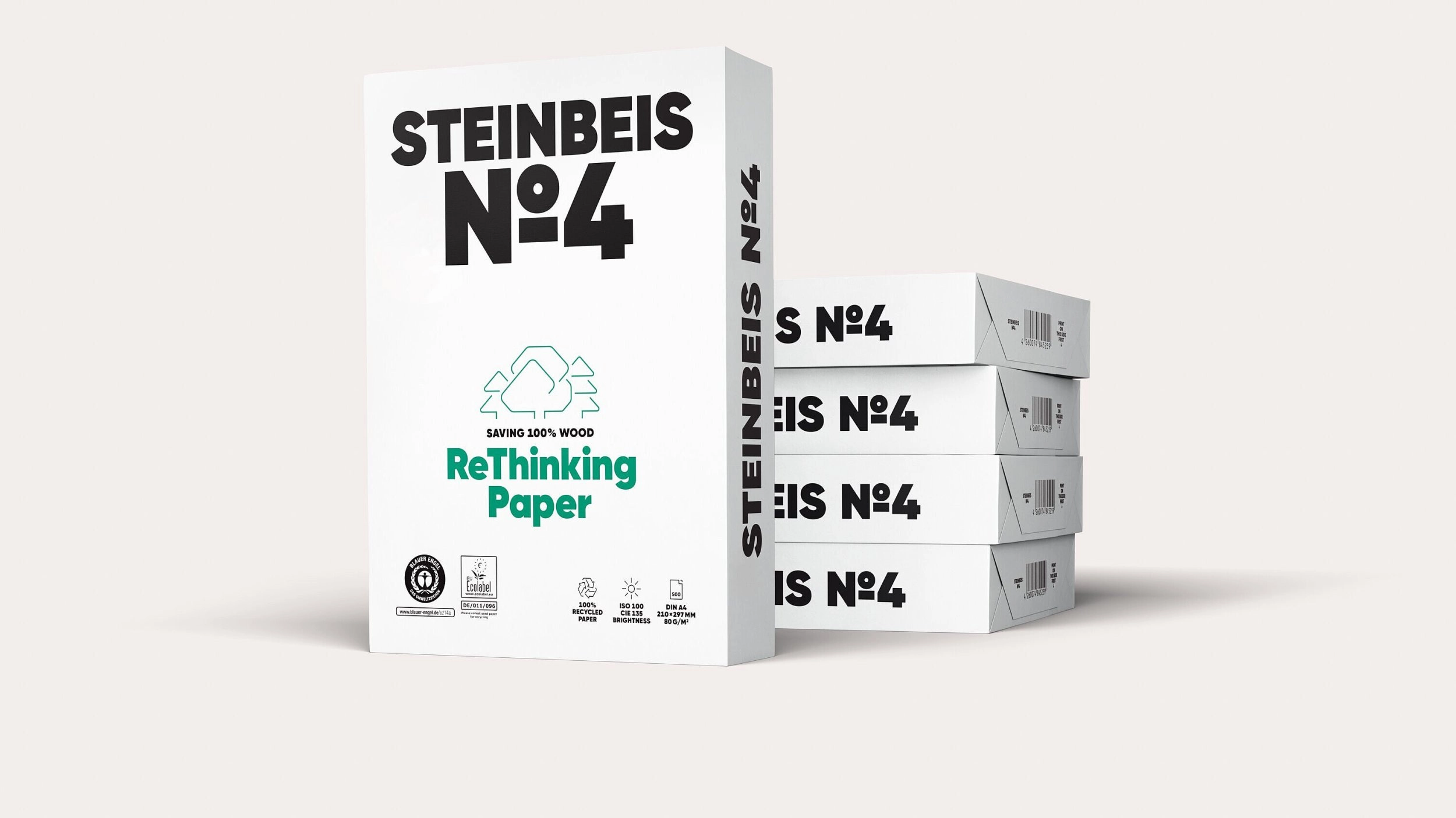 Steinbeis No. 4 Recyclingpapier A 4