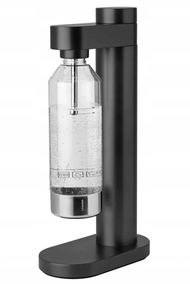 Stelton Brus carbonator  black metal 1222162