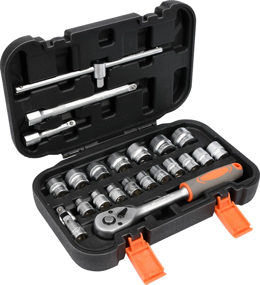 Tool kit 3/8" 22-piece STHOR 58661