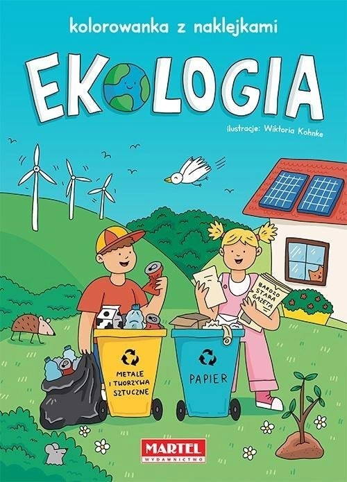 Sticker BOO Ekologia. Kolorowanka z naklejkami