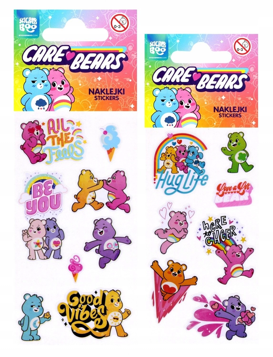 NAKLEJ CARE BEARS 66X126 S-BOO PBH