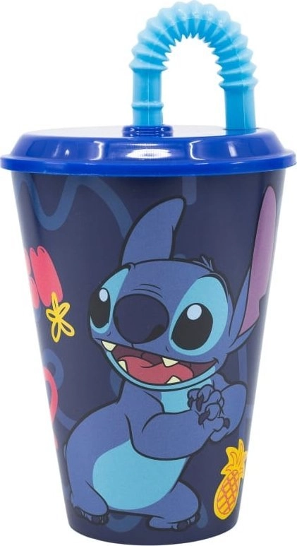 Disney Stitch - Kubek ze słomką