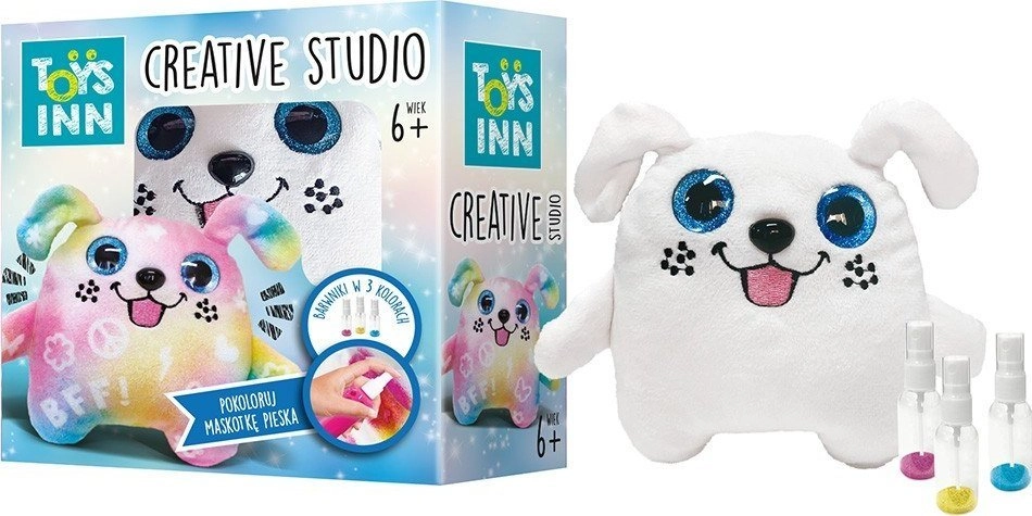 Spray Dye Dog mascot decoration kit