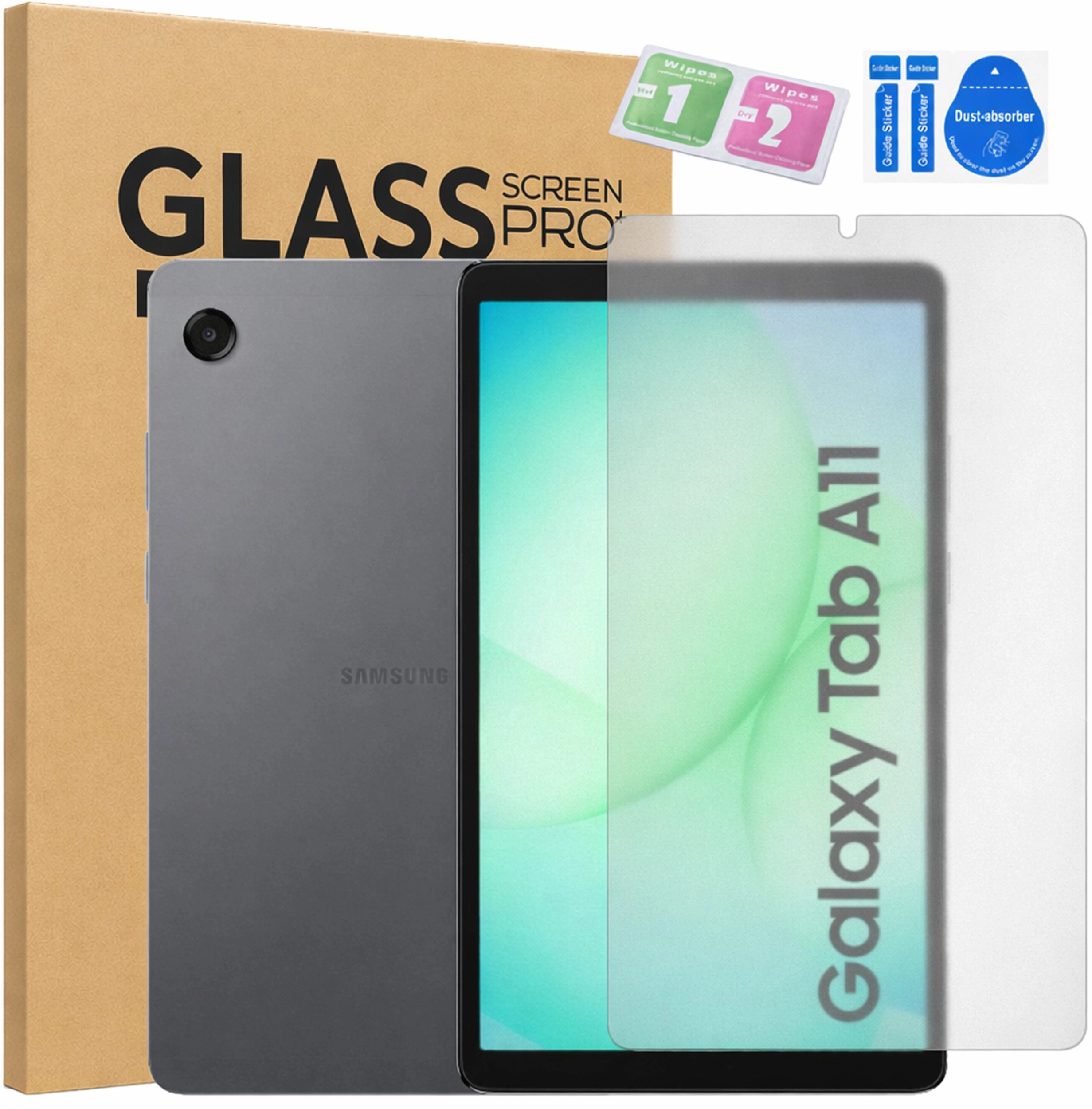 SUPERO Matte tempered glass for Samsung