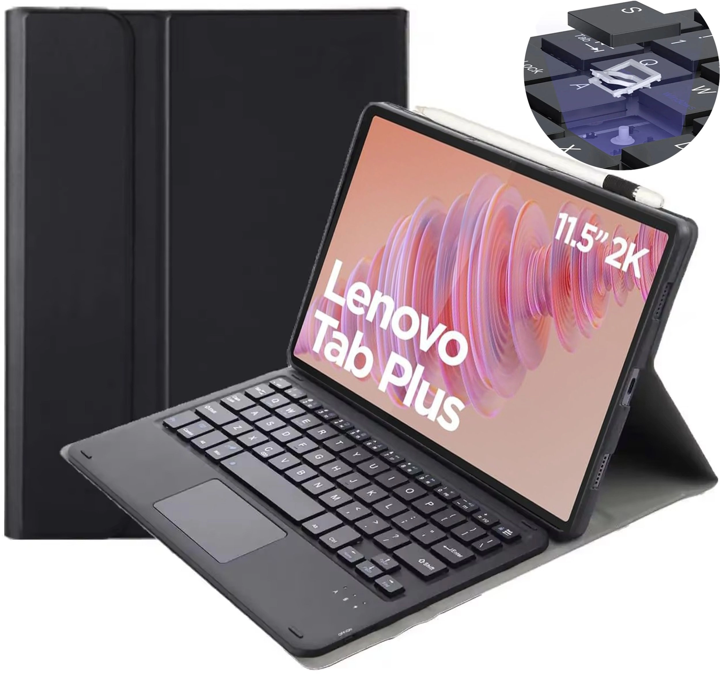 Strado-Tech tablet case Case with keyboard