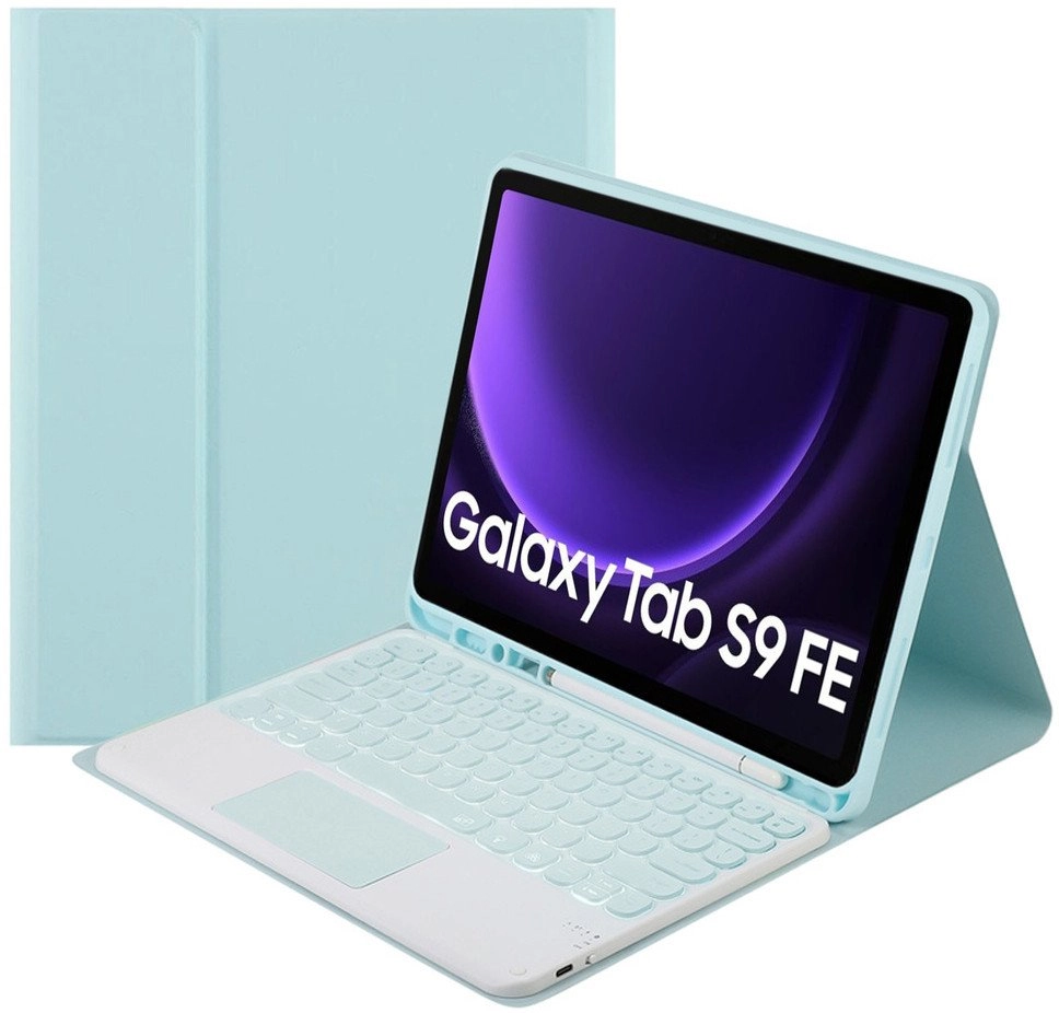 Colorful case with touchpad keyboard for