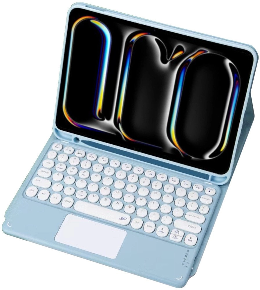 Bluetooth Touchpad Keyboard Case for iPad