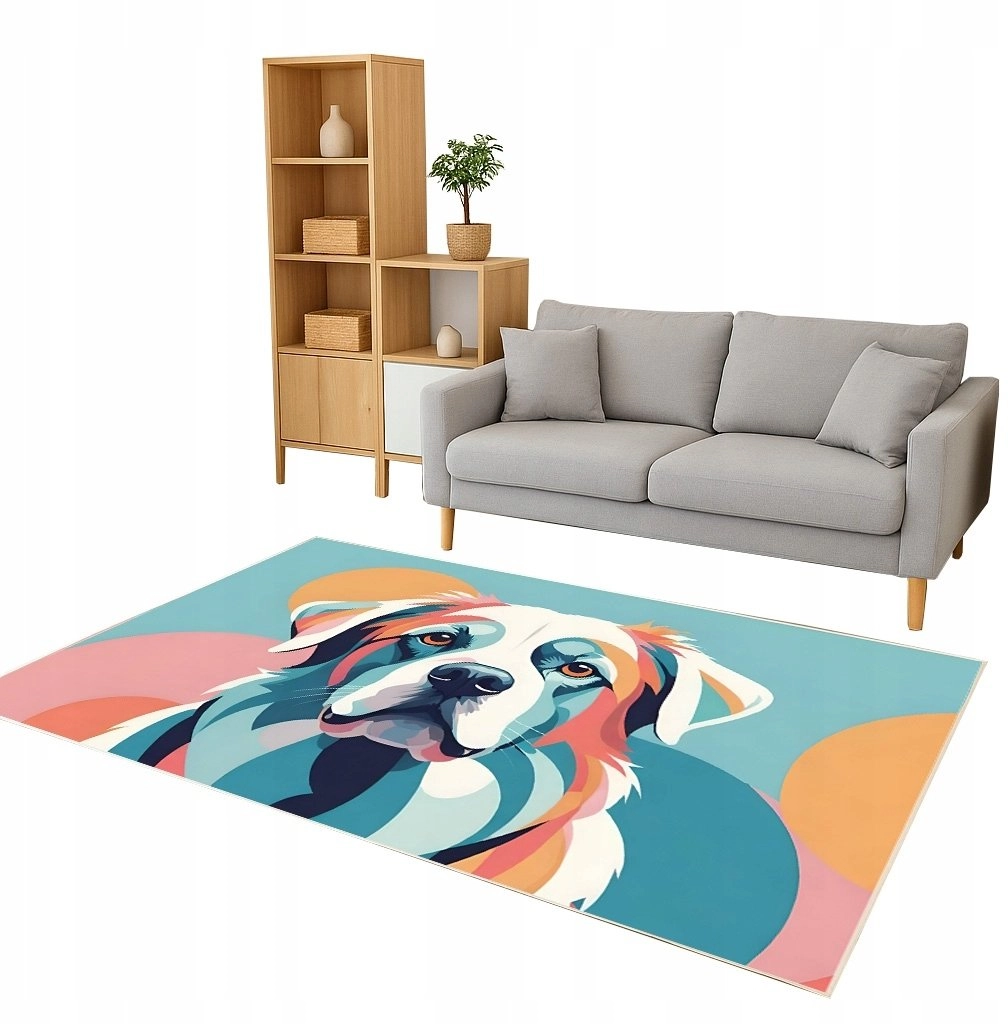 Strado 3D ColorDog gaming carpet 100x150