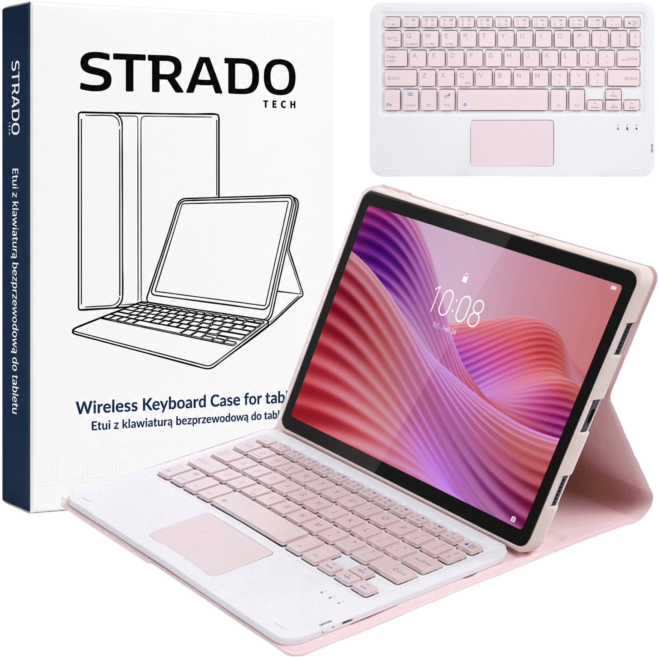 Strado Case with touch keyboard for