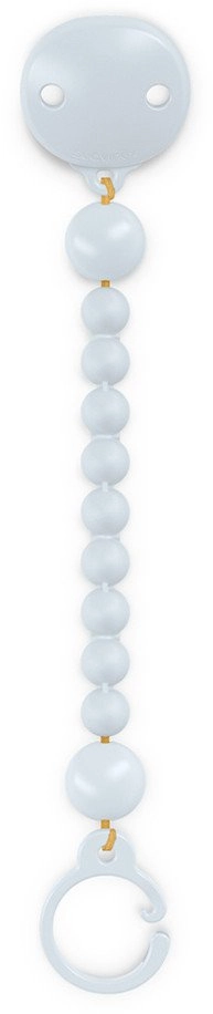 SUAVINEX - 402622-SILICONE pacifier clip/LIGHT BLUE/COLOR