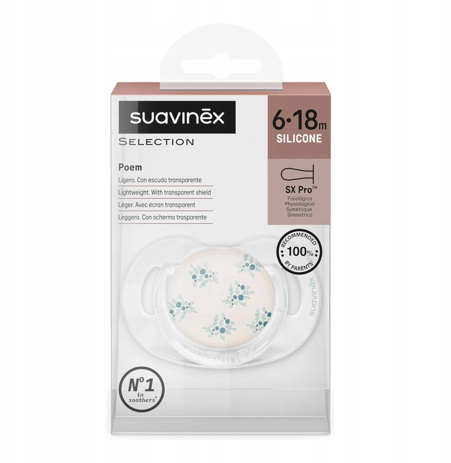 Suavinex 308933-SX PRO SILICONE PHYSIOLOGICAL TEAT