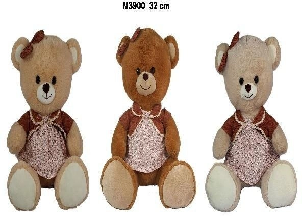 Miś w sukience 32cm MIX 5904073177063