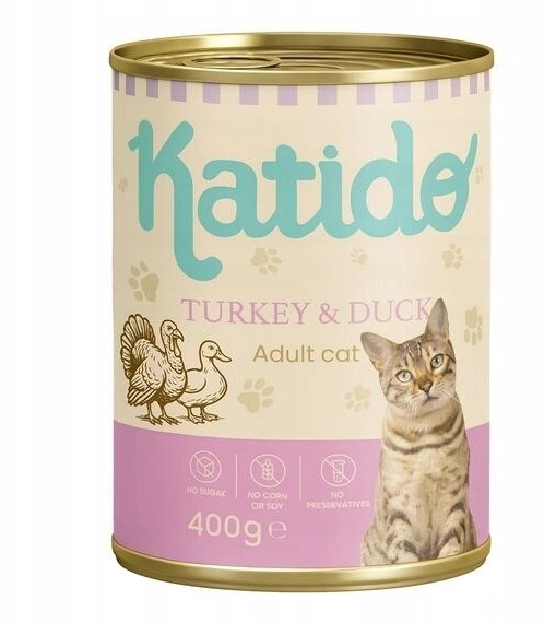 KATIDO Turkey with duck - wet