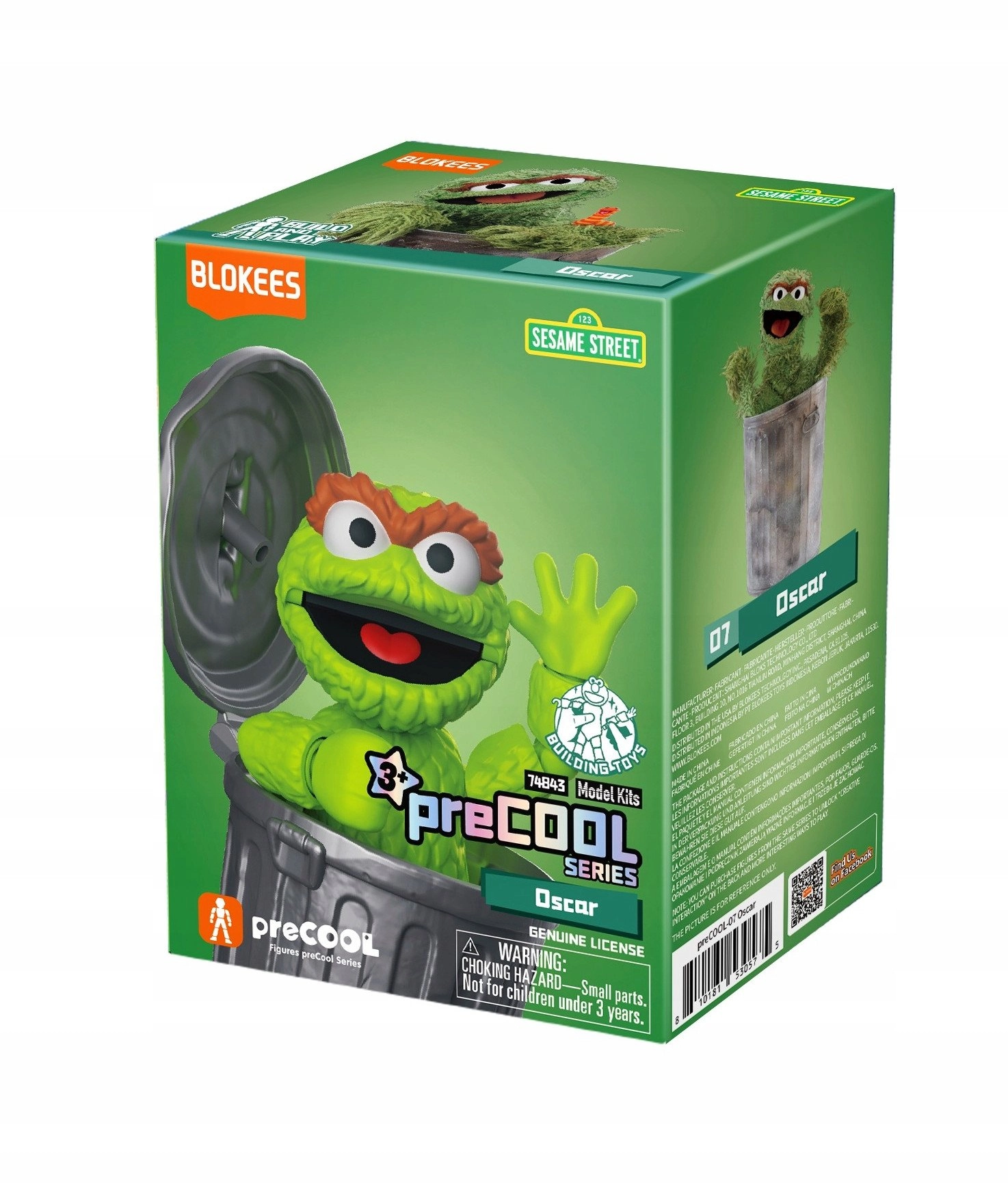 BLOKEES Sesame Street fig.preCOOL Oscar
