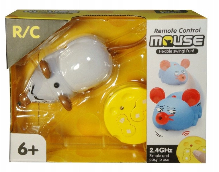 Radio/remote control mouse  flocked G7804 06148
