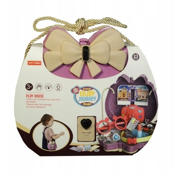 Beauty set 2in1 handbag with accessories