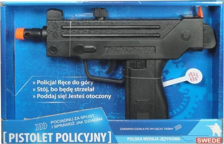 Swede Police pistol with Polish sound