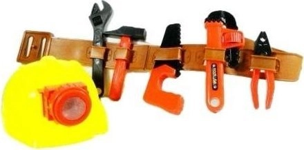 Set of tools on the belt