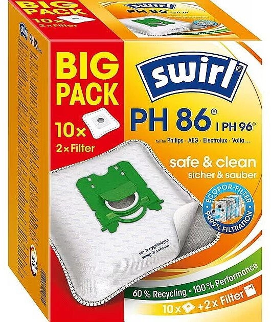 Swirl S-bag  10 gab. - Puteklu