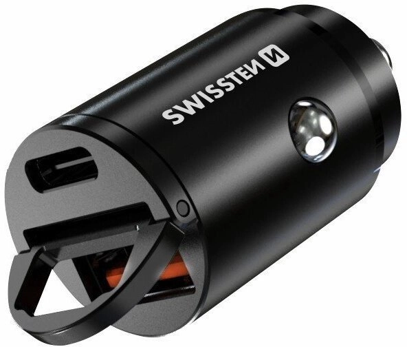 SWISSTEN Power/mains adapter 30W 2-port USB-C