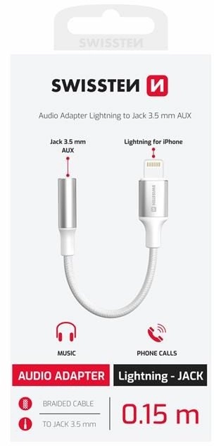 Adapteris Swissten Lightning Male - 3