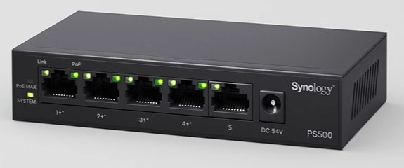 Synology PS500  Switch PoE  5 portÃ³w