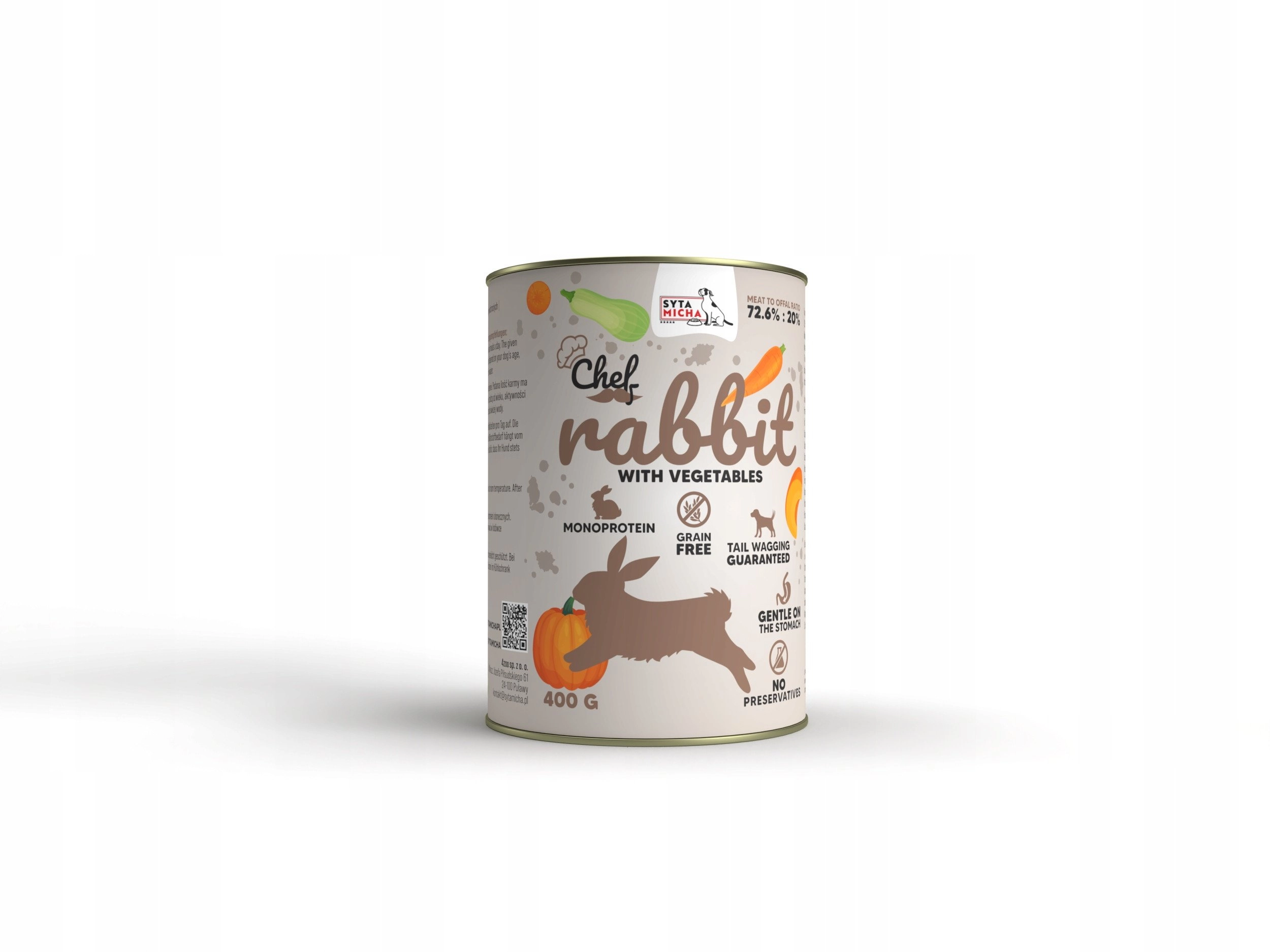 SYTA MICHA Chef Rabbit with vegetables