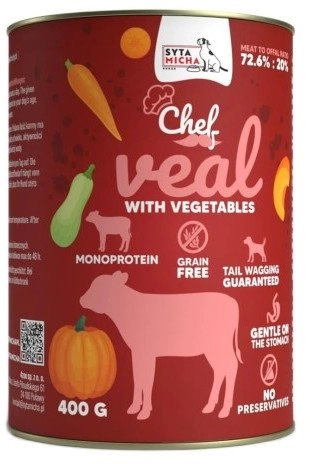 SYTA MICHA Chef Veal with vegetables