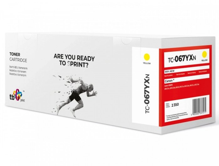 Toner for Canon MF650 TC-067YXN YE