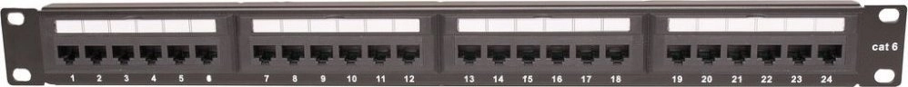 TKH Cat.6 panel 19 inch