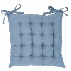 Cotton COMFORT kitchen chair cushion tied