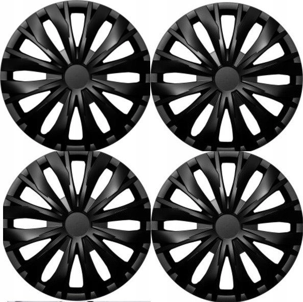 WHEEL COVERS OPTIC R15 BLACK 15089504