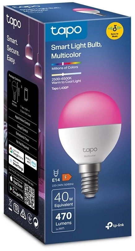TP-Link Tapo L430P Smart bulb Wi-Fi/Bluetooth