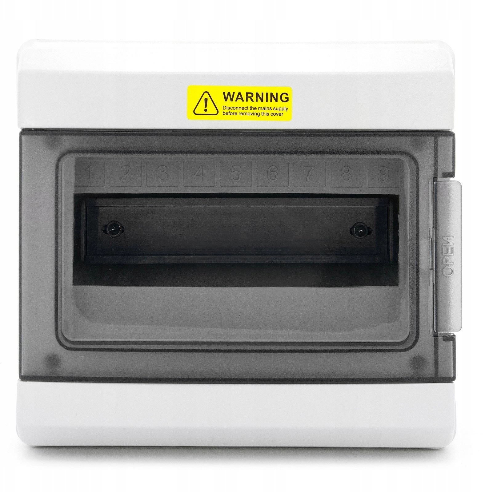 Hermetic surface-mounted IP66 9 switchgear -