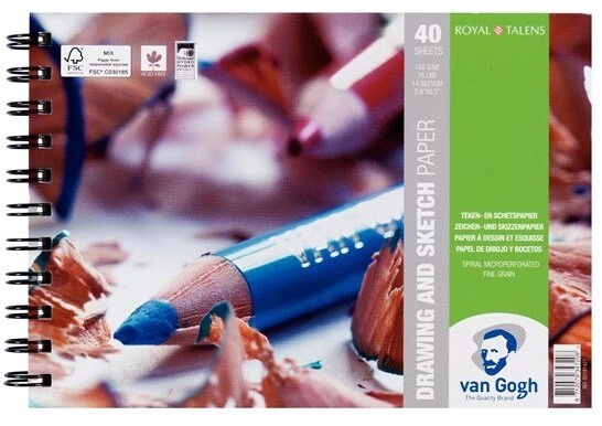 Talens Van Gogh Drawing Sketch paper