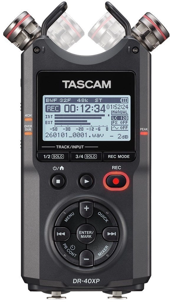 Tascam DR-40XP - Portable digital recorder