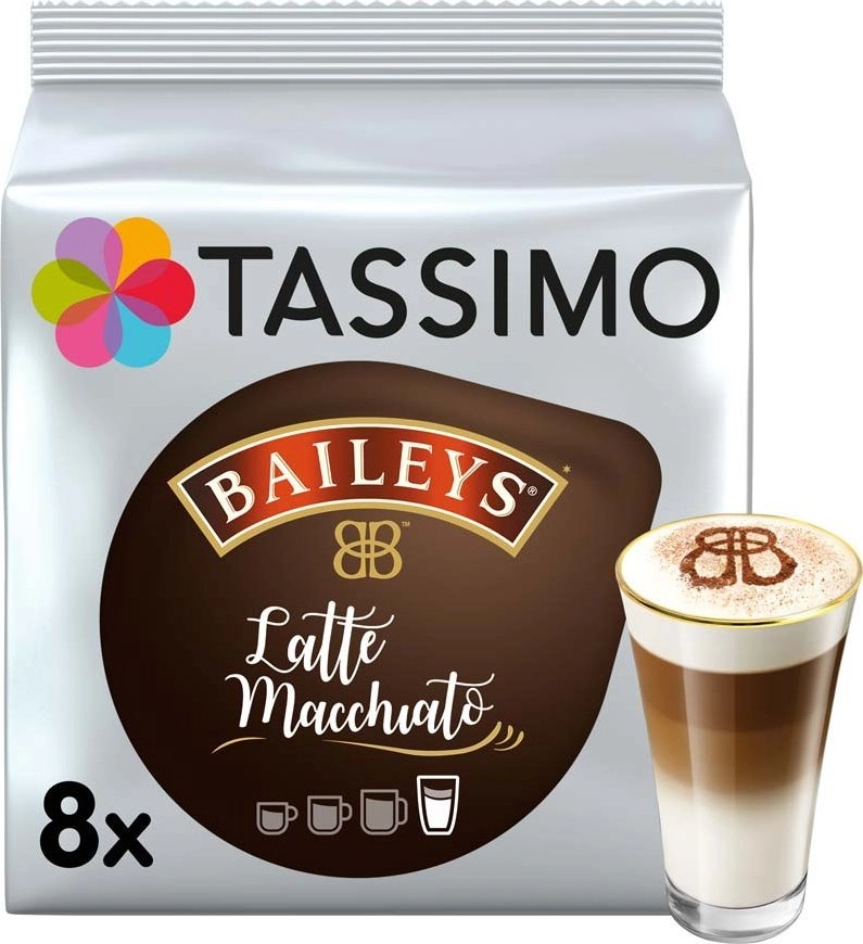 Tassimo Kapsułki Baileys Latte Macchiato 8