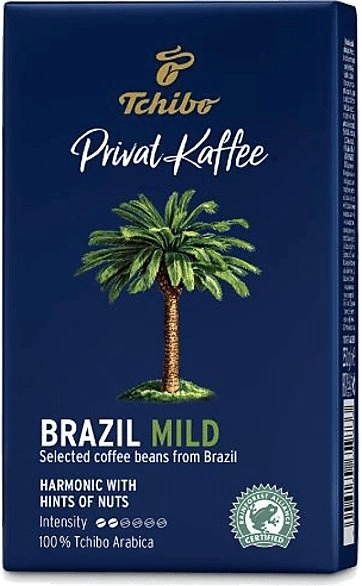 Tchibo ground coffee Privat Kaffee Brazil