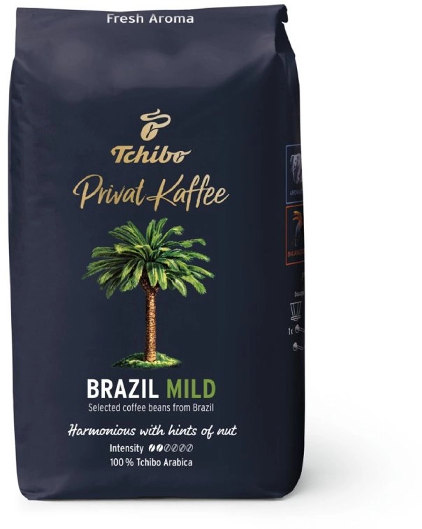 Tchibo coffee beans Privat Kaffee Brazil