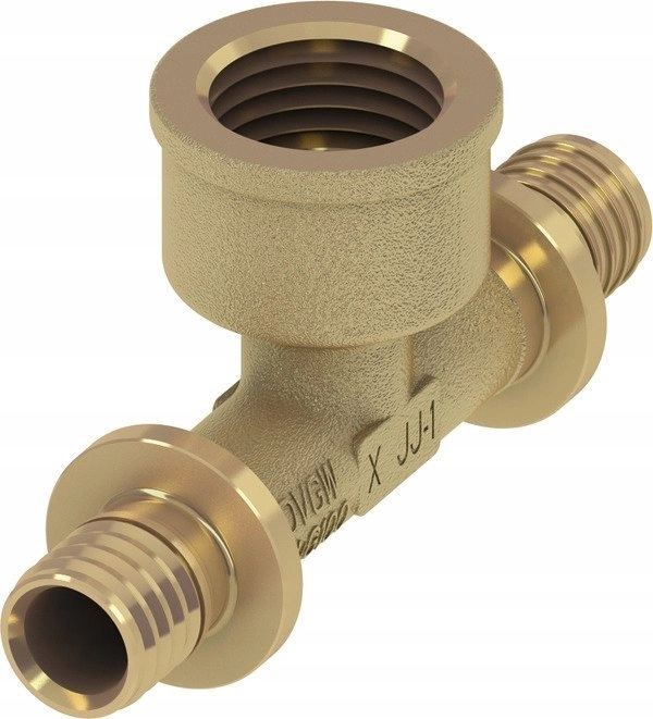 Tece Trójnik mosiężny GW 25mm x