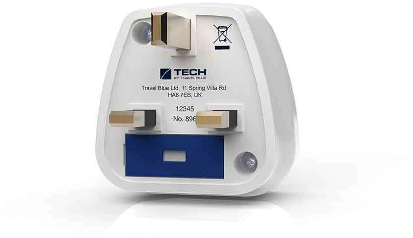 Tech-Protect TRAVEL BLUE PRZEJŚCIÓWKA ADAPTER SHUCKO