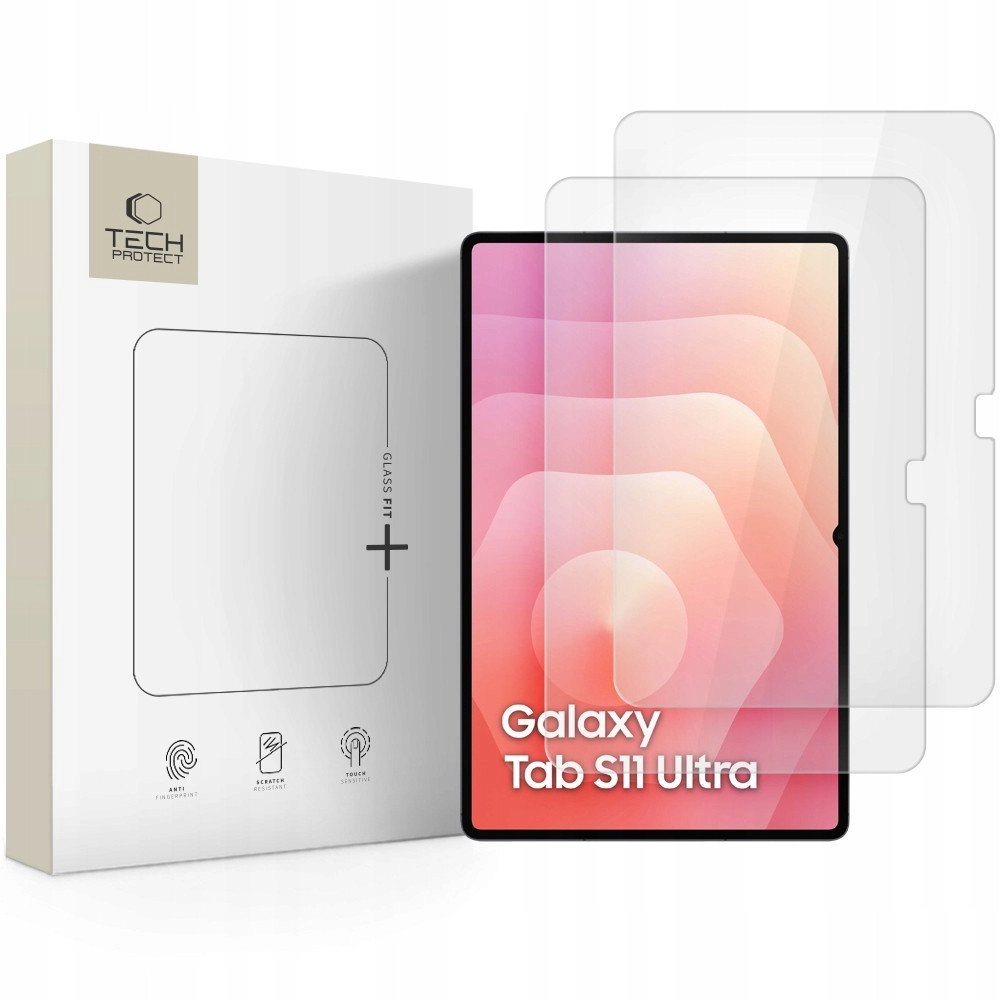 Szklo hartowane Tech-Protect Glass Fit+ do